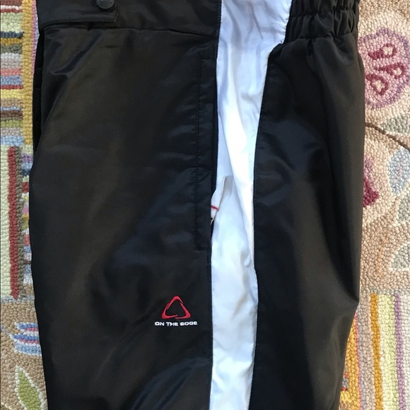 Women’s Ski Pants-On the Edge Black, Large - Picture 9 of 11
